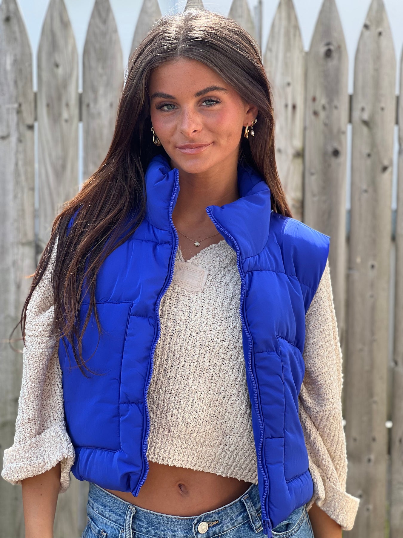 Cropped Puffer Vest – IslandGypsy